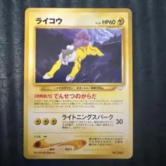 ライコウ_プレミアムファイル3 PROMO 第2世代（☆neo・☆VS・☆we