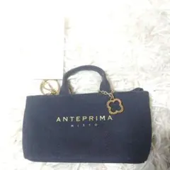 ANTEPRIMA MISTO ネイビー ポーチ