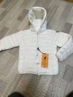 【新品タグ付き】SAVE THE DUCKフード付きダウンコート　白