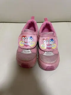 アンパンマン キッズスニーカー ピンク　18cm