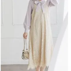 【toccocloset】総レースキャミワンピース