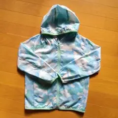 キッズ フード付き　ナイロンジャケット