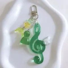 フルティガーエアロ☆音符 キーホルダー