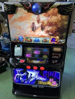 家庭用改造済みパチスロ実機　スマスロ　バジリスク絆2天膳　送料込み スマスロ遊技用ユニット取り付け済み Lバジリスク絆2〜天膳〜ZN