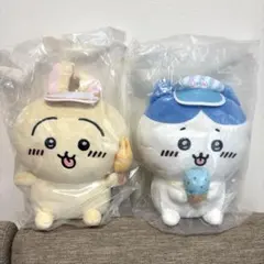 一番くじ ちいかわSWEETS SHOP　ぬいぐるみ　ハチワレ/うさぎ