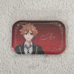 ツイステ グリッター缶バッジ エース ①