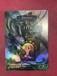 MTG Mathias Kollros ドラゴントークン foil サイン入り 2026年最新】mtg トークン サインの人気アイテム - メルカリ