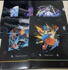 ポケモン　クリアファイルA4 セブンイレブン限定　5種コンプリート