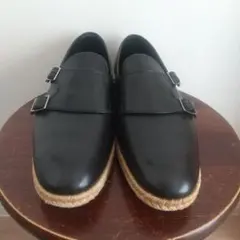 foot the coacher ダブルモンク size7 ブラックのサムネイル