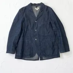 RRLラルフローレン　デニム ワークジャケット カバーオール メンズ　星