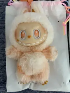 【正規品】ラブブ Labubu エナジ HAPPINESS ハピネス　オレンジ