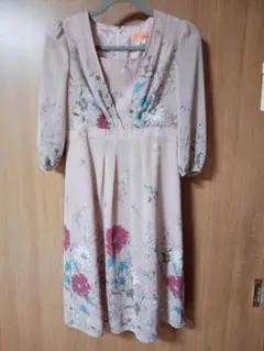 スーナウーナ 花柄ワンピース 36　美品