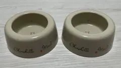 ペット皿　2点セット