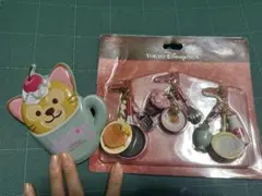 ディズニー ミラー ストラップ パンケーキ カップケーキ バレンタイン