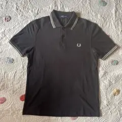FRED PERRY 長袖ポロシャツ ブラック L - メルカリ