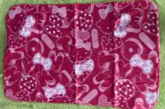 未使用品 ハローキティー　ブランケット 薄手フリース