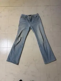 c*2様 KENZO JEANS 刺繍 レディス デニム ジーンズ サイズ36のサムネイル