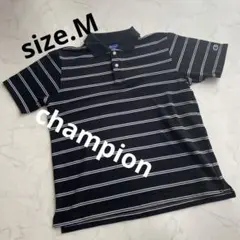 チャンピオン　ポロシャツ　ボーダー
