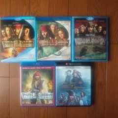 パイレーツ・オブ・カリビアン Blu-ray 5作品セット