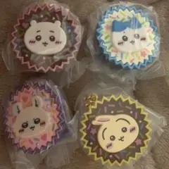 ちいかわ平成女児おやつチャーム 4つセット　ちいかわ　ももんが　うさぎ　ハチワレ