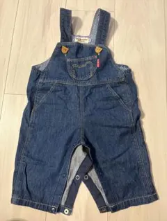 ホットビスケッツ デニムオーバーオール 70