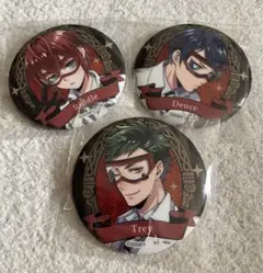 ツイステ 缶バッジ リドル デュース トレイ