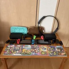 豪華セットNintendo Switch本体2台＋人気ソフト7枚＋周辺機器フル