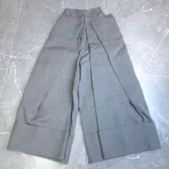 hatra 巻 ワイド サルエル はかま 袴 イージー デニム パンツ M - メルカリ