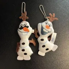 22 ディズニーリゾート　オラフ　キーホルダー　2個セット