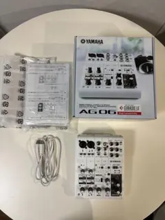 YAMAHA AG06 ミキシングコンソール オーディオインターフェース 本体