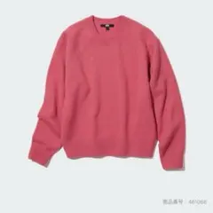 UNIQLO ユニクロ XL プレミアムラムクルーネックセーター ピンク