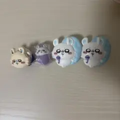 ちいかわ おくるみマスコットチャーム きゃらまかろん ライトクリップモモンガ2つ