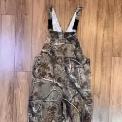 REALTREEリアルツリー オーバーオール カモフラ 迷彩 カバーオール