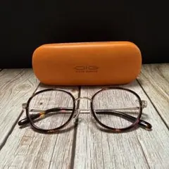 OIC リファイン オールイングラスメガネ(度あり)新品未使用 OIC リファイン オールイングラスメガネ新品未使用 デミブラウン