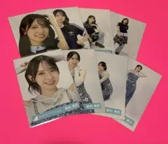 金村美玖　日向坂46 生写真　カレンダースタイリング　デニム衣装　8種コンプ