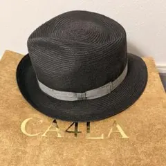 【新品 未使用】CA4LA ハット ブラック