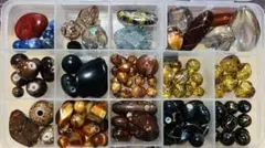ビーズセット　シック　重厚感　大人　和風　アジアン　※注意事項あり