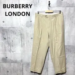 BURBERRY LONDON メンズ ストレートチノパン コットンスラックス