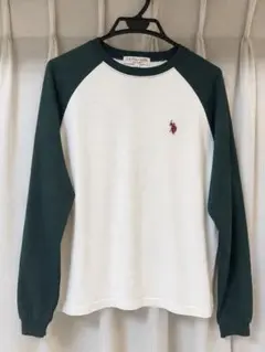 【U.S. POLO ASSN.ユーエスポロアッスン】レディースラグランTシャツ