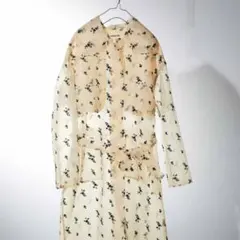 MEDE19F Boutique888 オーガンジー　コートのサムネイル