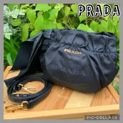 PRADA ショルダーバッグ ブラック　コンビニ払い不可　キャンセル不可 PRADA ショルダーバッグ ブラック コンビニ払い不可 キャンセル不可