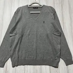 極美品✨イーストボーイ　カーディガン　Vネック　大きいサイズ　綿100% 日本製