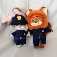 トップトイ　ズートピア POLICE UNIFORM ニック　ジュディ　警察
