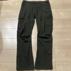 ワークマン　カーゴパンツ ダークグリーン 5ポケット