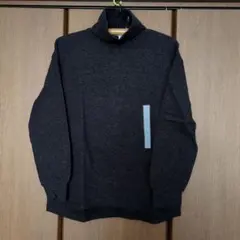 GU ブラッシュドリブ ハイネックプルオーバー Sサイズ