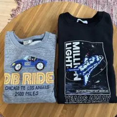 ダブルビー、グローバルワーク　トレーナー