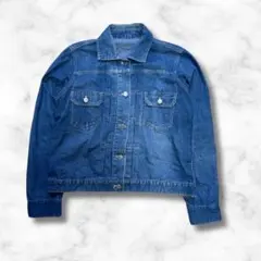 厚手デニムシャツジャケット / ライトアウター / ブルー / ユニセックス