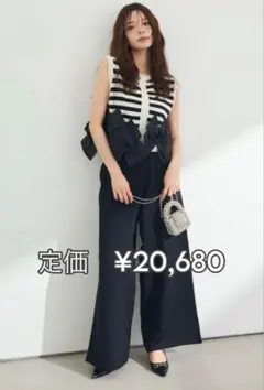 雑誌掲載MilaOwen セットアイテムラッフルベアオールインワン - メルカリ