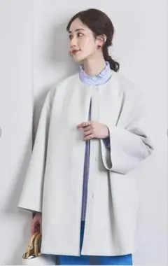 UNITED ARROWS SPONGY Aライン ミドルコート UNITED ARROWS（ユナイテッドアローズ）の「SPONGY Aライン