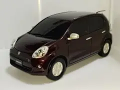 トヨタ パッソ カラーサンプル ミニカー ブラウン